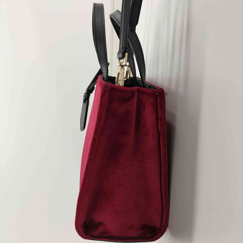 ケイトスペード Kate spade ベロア スクエア 2WAY ショルダー ハンドバッグ レディース